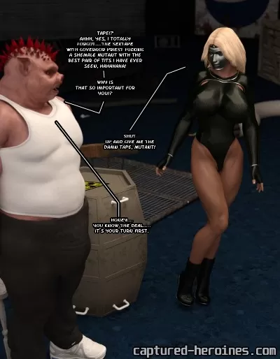 Captured Heroines – Iron Face vs Elektroz - Page 5