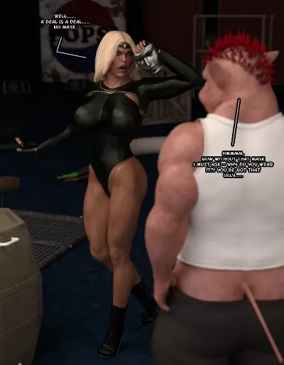 Captured Heroines – Iron Face vs Elektroz - Page 6