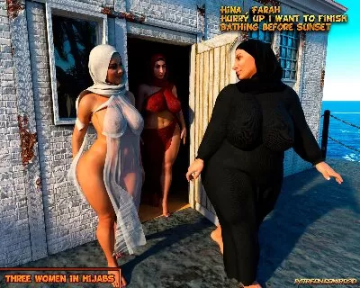 Real-Deal 3D – Hijab Amateures – Lust island - Page 11