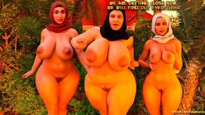 Real-Deal 3D – Hijab Amateures – Lust island - Page 32