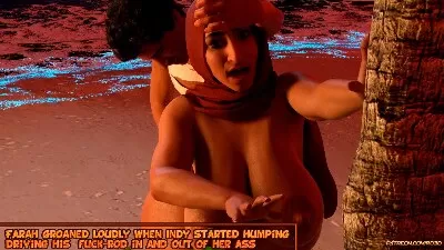 Real-Deal 3D – Hijab Amateures – Lust island - Page 55