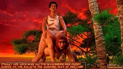 Real-Deal 3D – Hijab Amateures – Lust island - Page 62