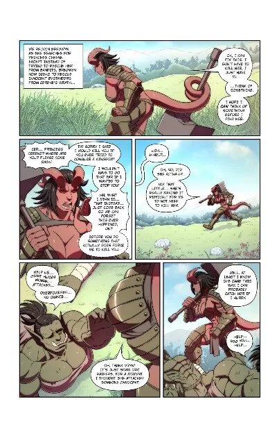Muscle Fan -The Adventures of Bregwyn Firehide 3 - Page 2