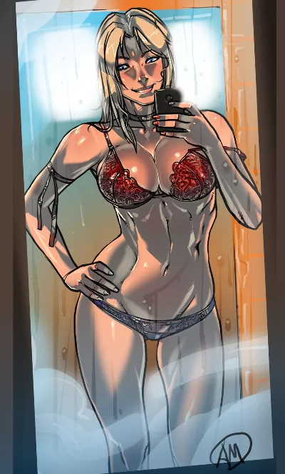 Ganassa – Mila Blacked in the Shower - Page 9