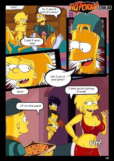 OS Simpsons – The Pizza Dare 2 - Page 9