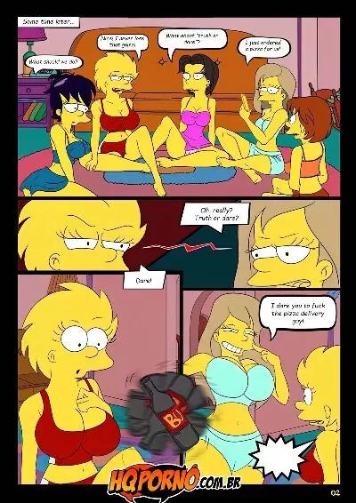 OS Simpsons – The Pizza Dare 2 - Page 2