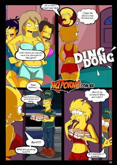OS Simpsons – The Pizza Dare 2 - Page 3