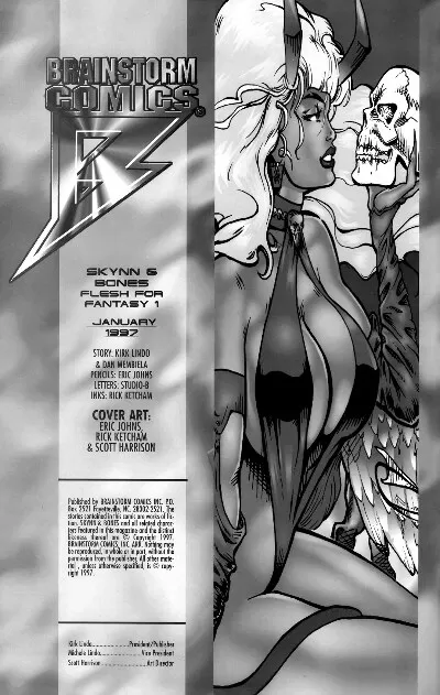 Skynn & Bones – Flesh For Fantasy 1 - Page 1