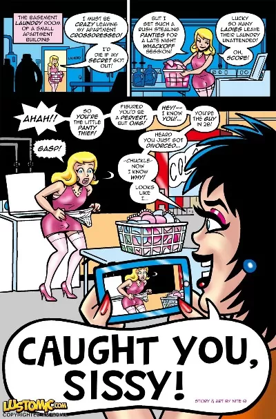 Comic sissy porn Cartoon Shemale