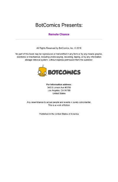 Botcomics- Remote Chance- Issue #5 - Page 1