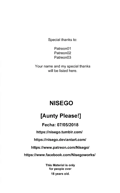 Nisego – Aunty Please - Page 8