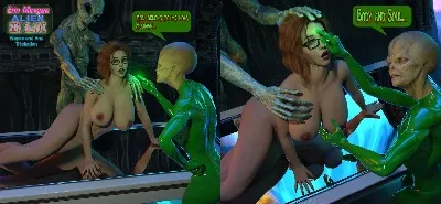 Erin Morgan – Alien Sex Slave - Page 1