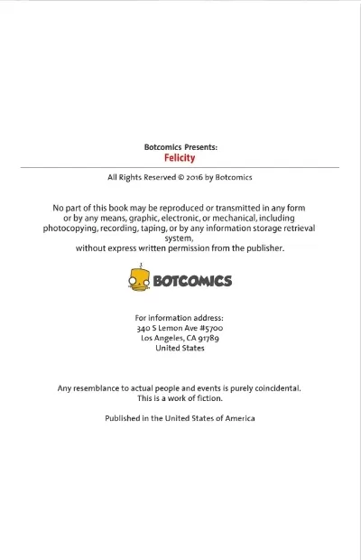 Botcomics- Felicity 3 - Page 1