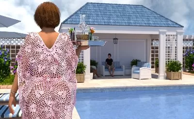 CosmoK – By the pool