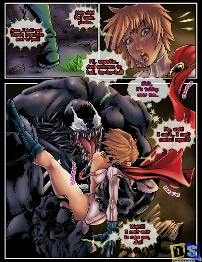 ChEsArE – Powergirl Vs. Venom (Spider-Man) - Page 6
