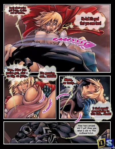 ChEsArE – Powergirl Vs. Venom (Spider-Man) - Page 7