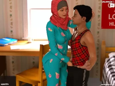 Hijab 3DX – Losekorntrol – Valentine - Page 12