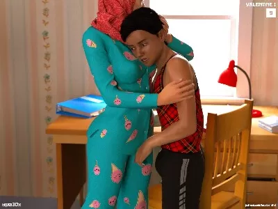 Hijab 3DX – Losekorntrol – Valentine - Page 8